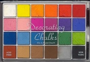 Decorating chalk kit-24 colors