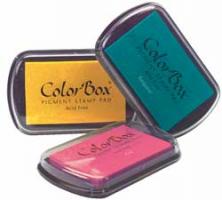 stamp pad single color - scarlet