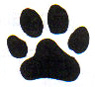 large punch-paw print