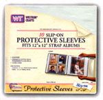 Westrim 12X12 slip on page protectors