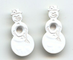 Eyelets-Snowmen, 12pk