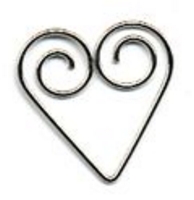 Details shaped clips-hearts