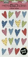 MAMBI Pkgd Sticker Hearts