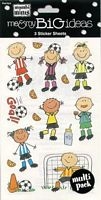 MAMBI Soccer Kids Sticker Pack