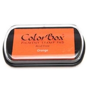 Colorbox stamp pad single color orange
