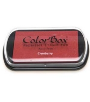 Colorbox stamp pad single color cramberry